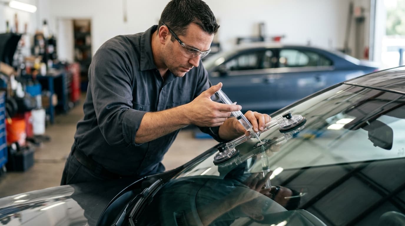 Fast & Reliable Windshield Chip Repair